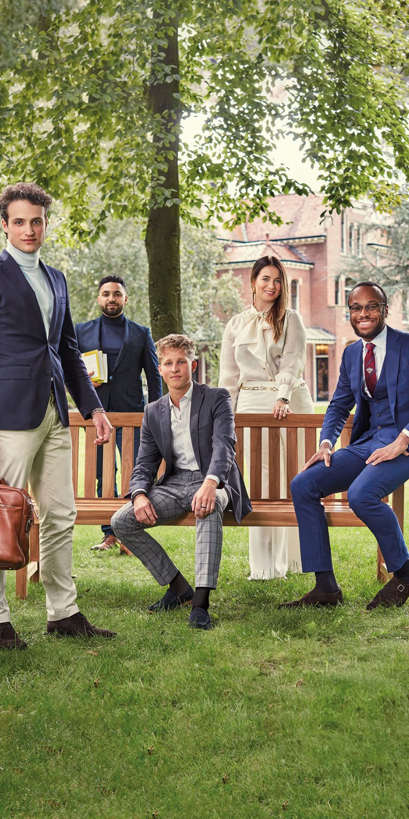 studenten van iva business school